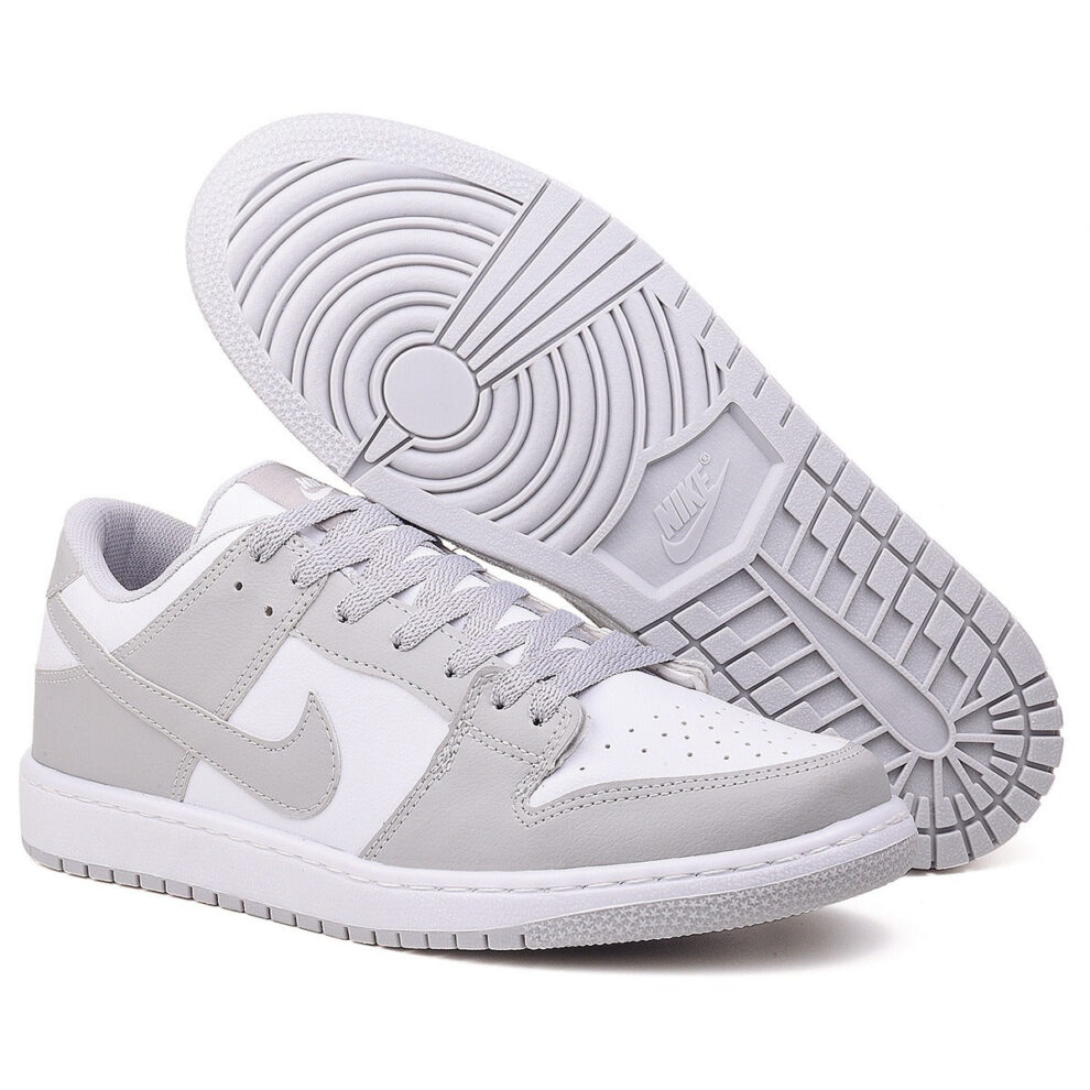 Jordan Dunk Sb Cinza Branca Feminino E Masculino Luna Cal Ados